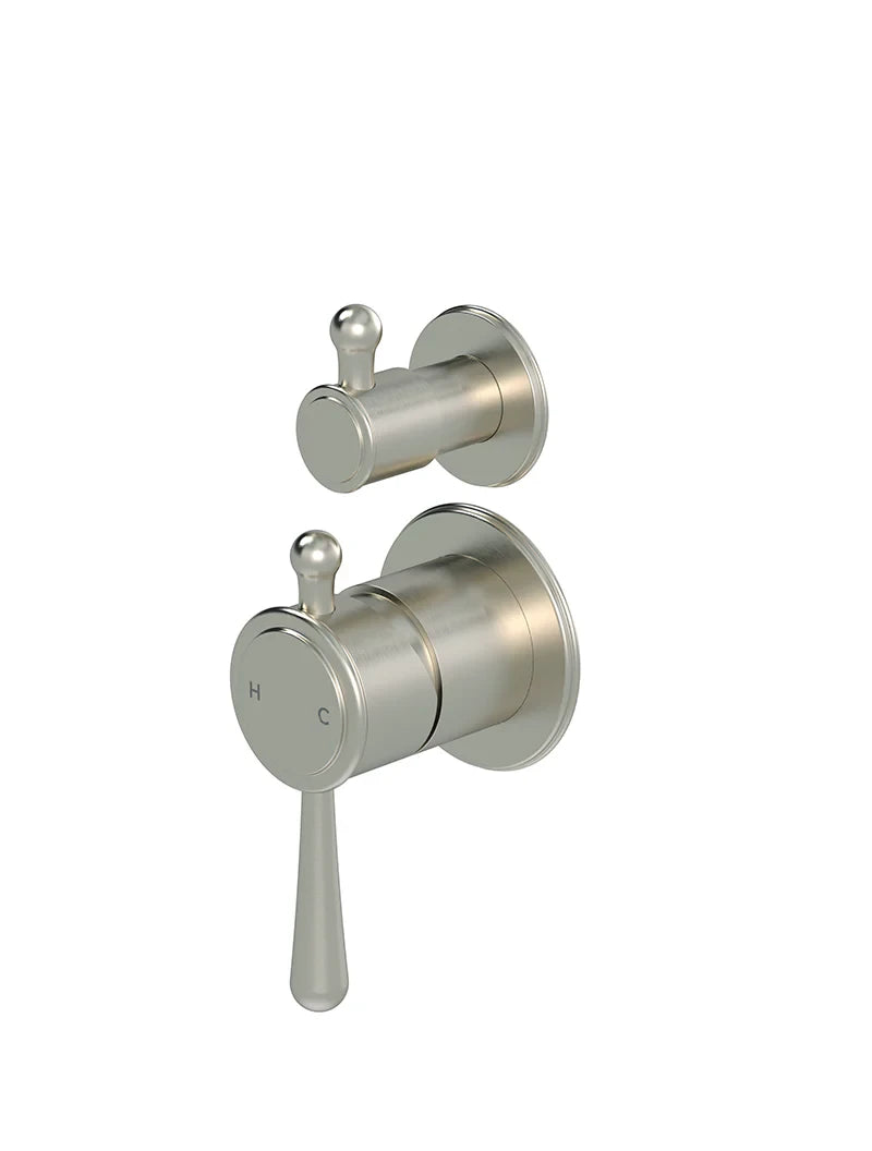 Meir Harrington Diverter Mixer (In-Wall Body Not Included) in Brushed Nickel