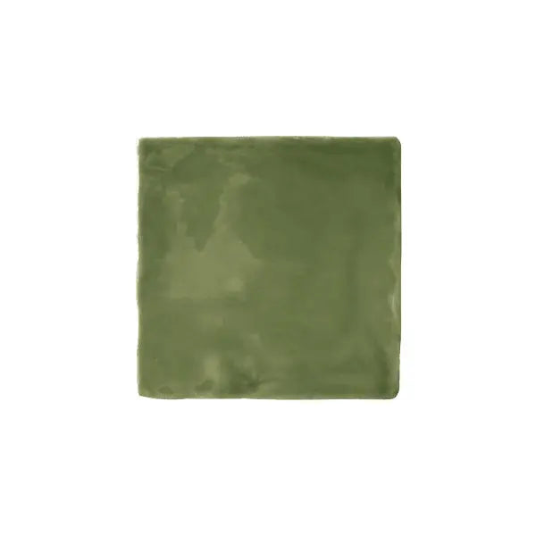 Elite Design Studio - 100x100mm Cobsa Ceramica - Handmade Olive Gloss