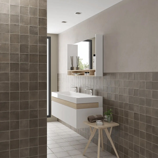 100x100mm Equipe Ceramicas - Argile Cacao