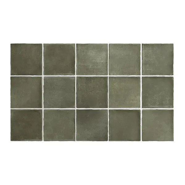 Elite Design Studio - 100x100mm Equipe Ceramicas - Argile Khaki