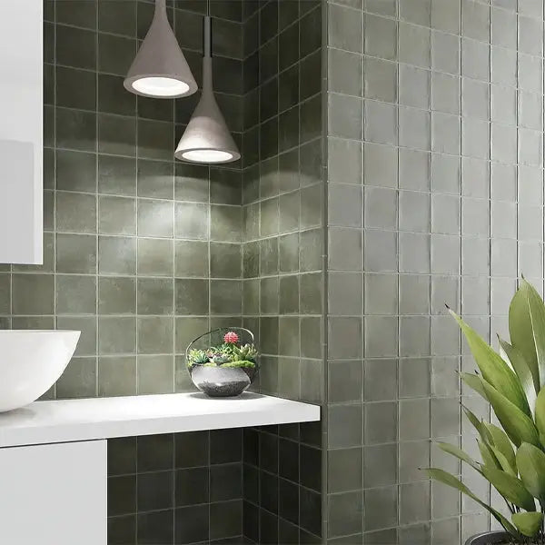 Elite Design Studio - 100x100mm Equipe Ceramicas - Argile Khaki