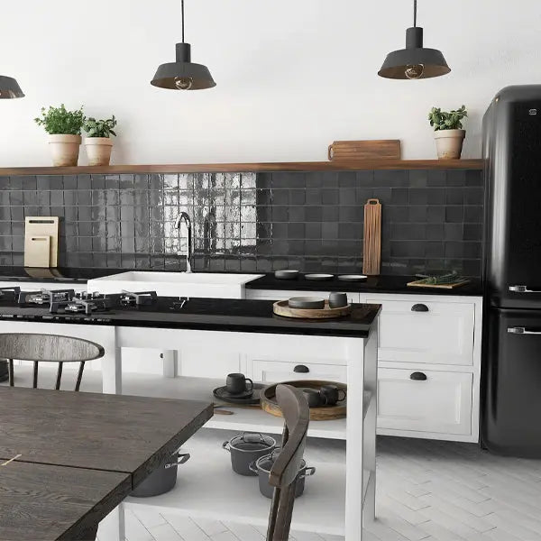 Elite Design Studio - 100x100mm Equipe Ceramicas - Manacor Black