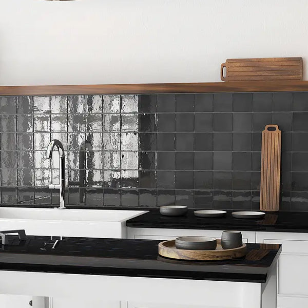 100x100mm Equipe Ceramicas - Manacor Black