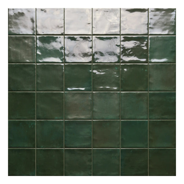 100x100mm Rondine - Marrakech Green