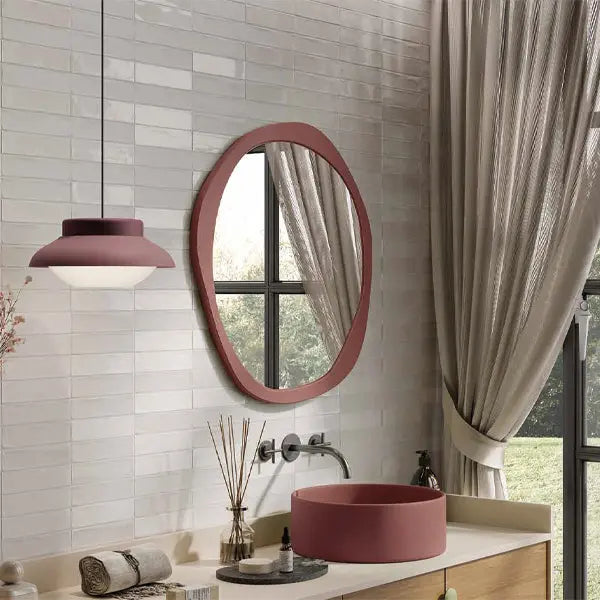 Elite Design Studio - 100x100mm Rondine - Marrakech Total White