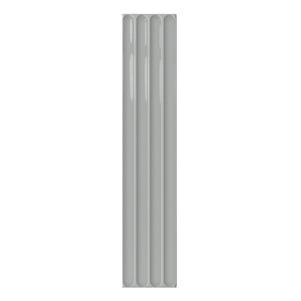 107x542mm DNA Tiles - Plinto In (Concave) Grey Gloss