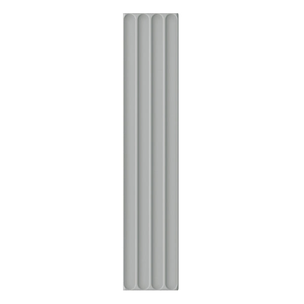 107x542mm DNA Tiles - Plinto In (Concave) Grey Matt