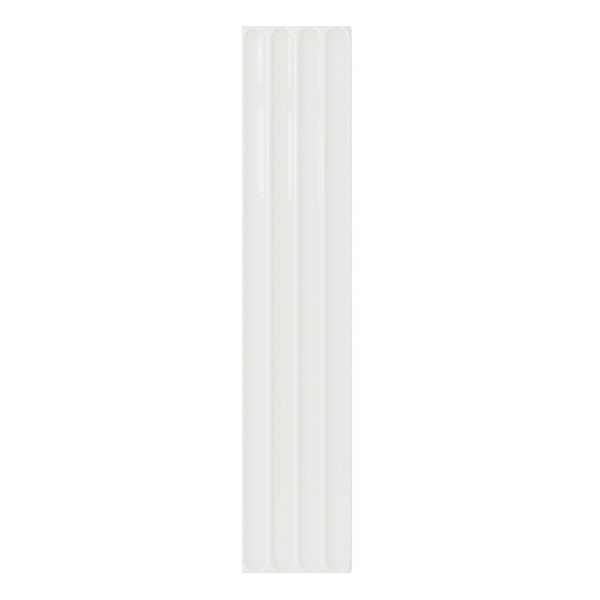 107x542mm DNA Tiles - Plinto In (Concave) White Gloss