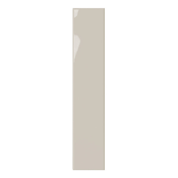 107x542mm DNA Tiles - Plinto Flat Greige Gloss
