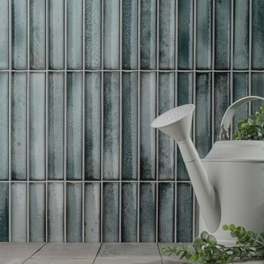 115x230mm Estudio Ceramico - Kanji Winter Blue