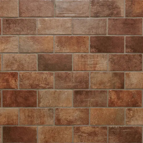 Elite Design Studio - 130x250mm Rondine - Recovery Stone Old Red