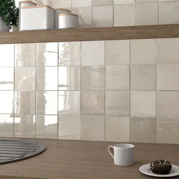 Elite Design Studio - 132x132mm Equipe Ceramicas - Artisan Ochre