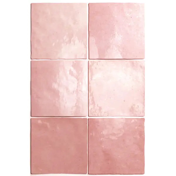 Elite Design Studio - 132x132mm Equipe Ceramicas - Artisan Rose Mallow