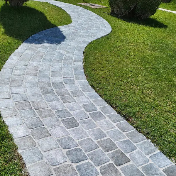Elite Design Studio - 150x150mm (Cobbles) Cerlat - Country Perla (Light Grey)