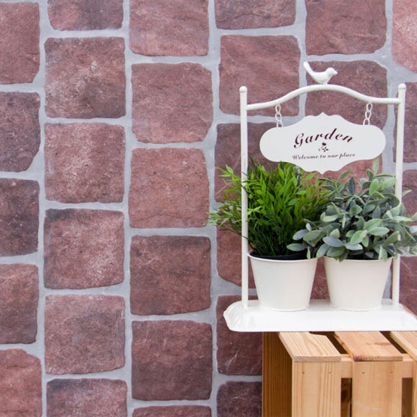 150x150mm (Cobbles) Cerlat - Country Rodeno (Red)