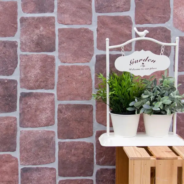 Elite Design Studio - 150x150mm (Cobbles) Cerlat - Country Rodeno (Red)