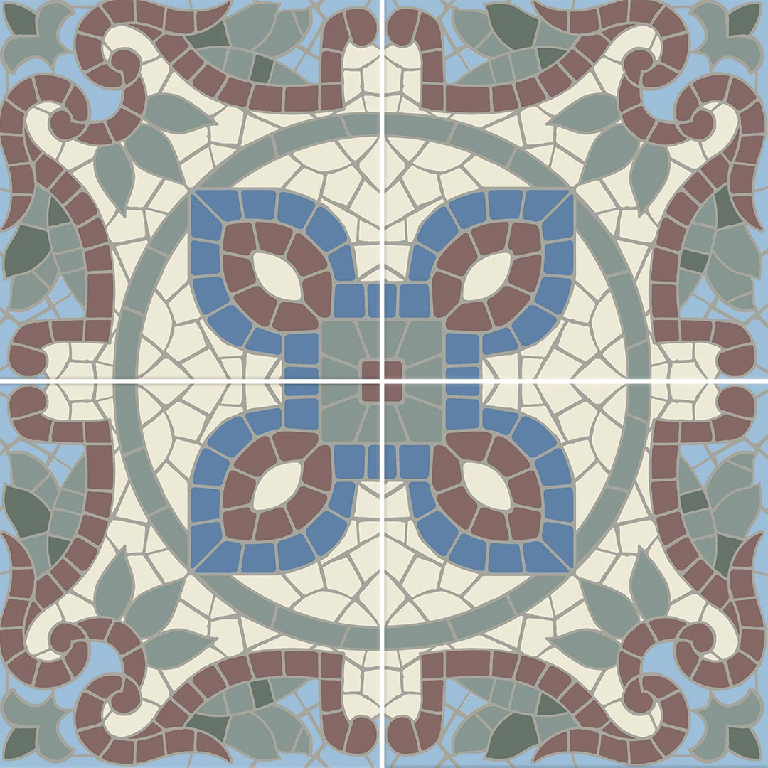 147x147mm Estudio Ceramico - Highbury Rosetti
