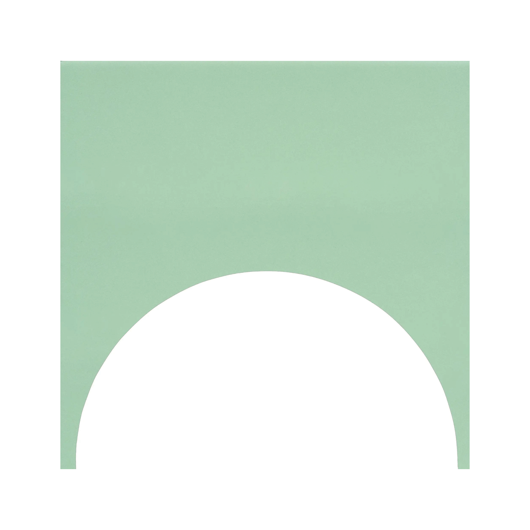 150x150mm Quintessenza Ceramiche - FargBlock Cirkel Out Menta Matt