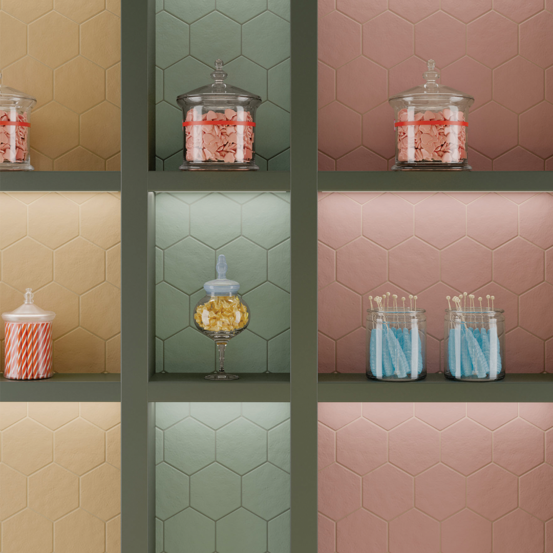 150x170mm Quintessenza Ceramiche - Minima8.6 New Ocra