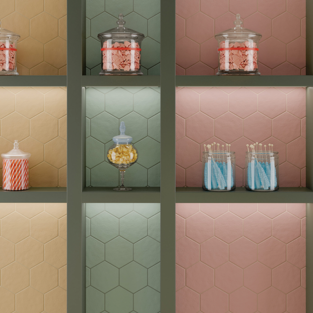 150x170mm Quintessenza Ceramiche - Minima8.6 New Rosa