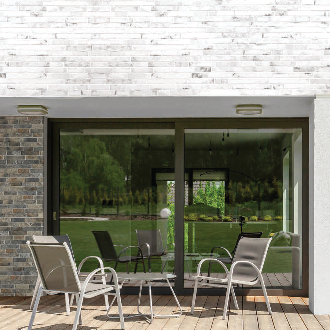 160x400mm Keradom - Argille Argento