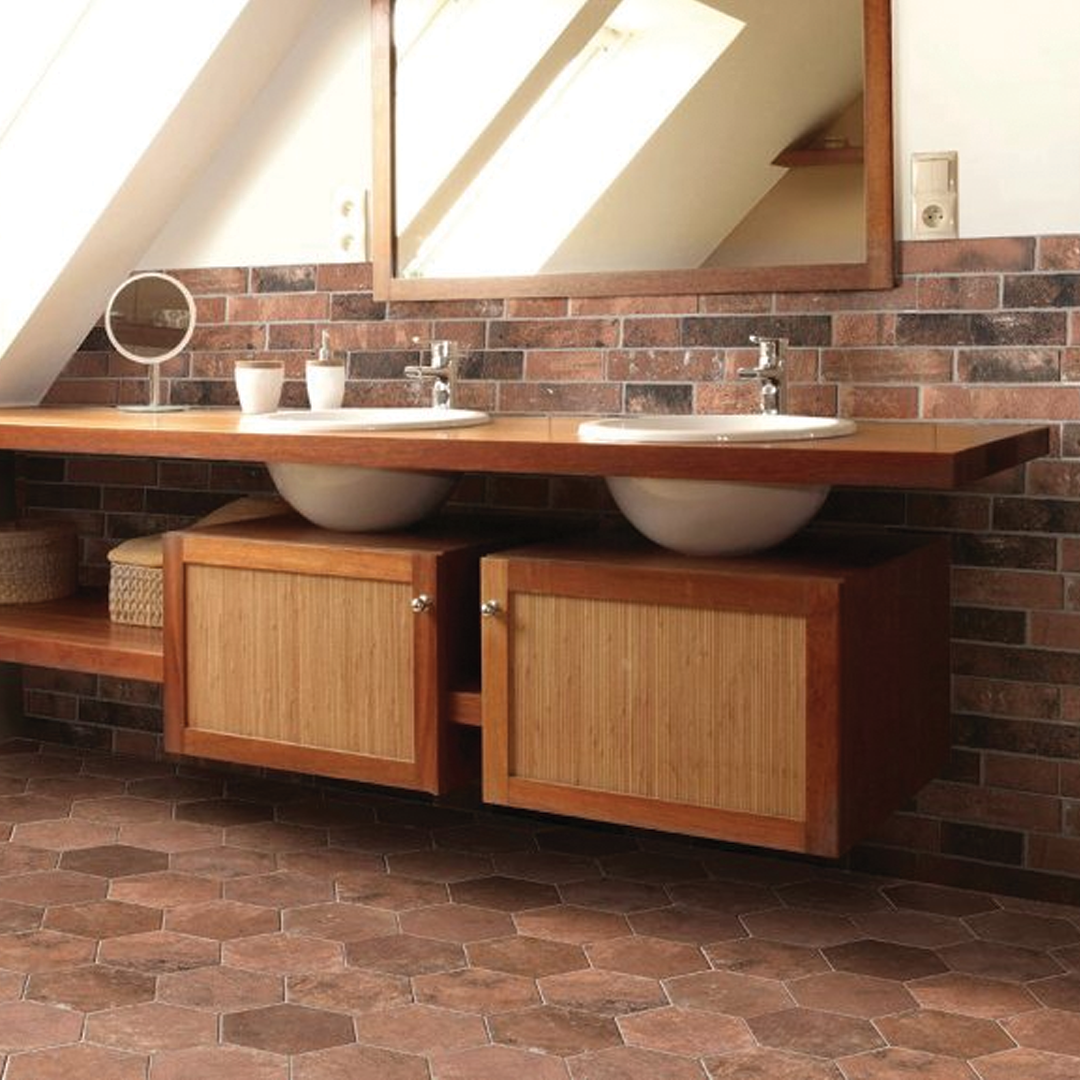 160x400mm Keradom - Argille Rame