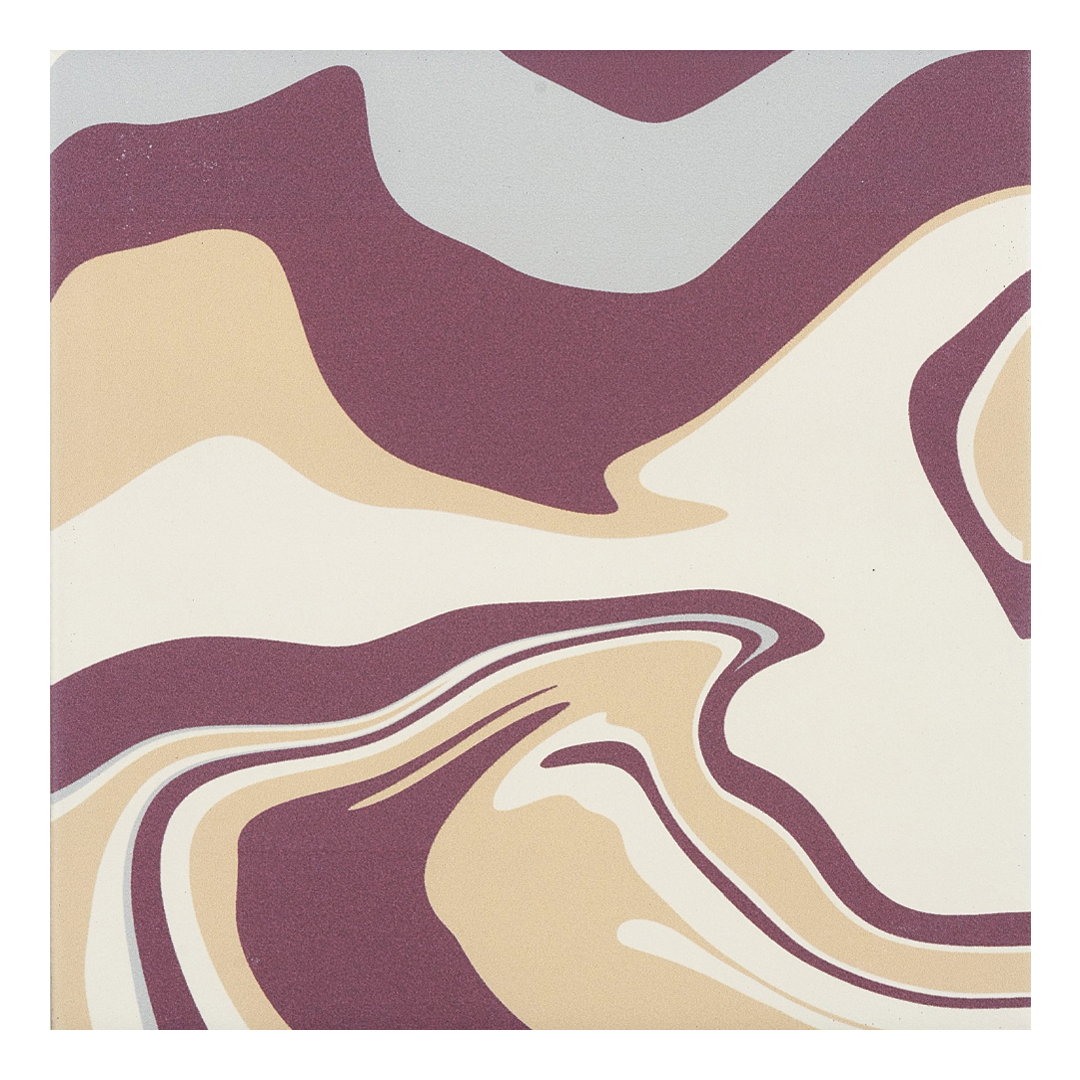 186x186mm Quintessenza Ceramiche - Fluid Berries Licious