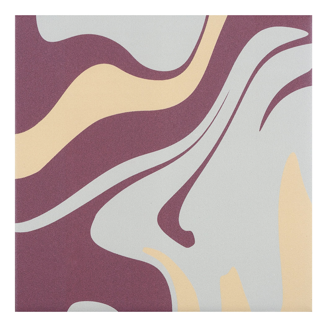 186x186mm Quintessenza Ceramiche - Fluid Berries Licious