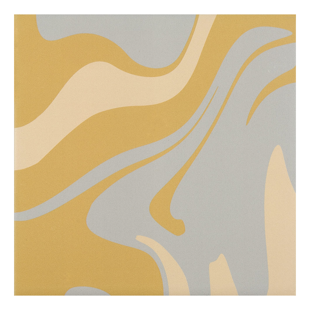 186x186mm Quintessenza Ceramiche - Fluid Honey Syrup