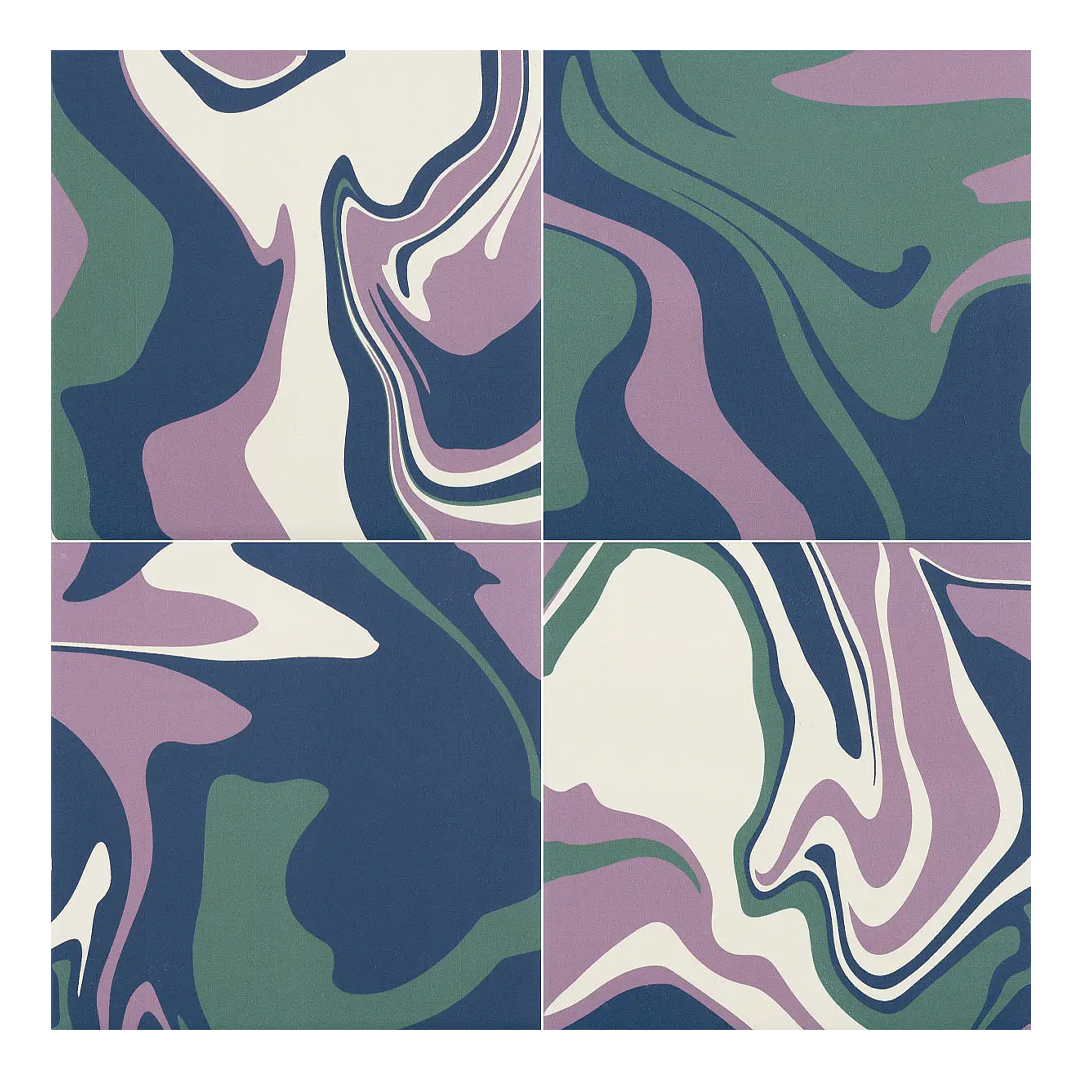 186x186mm Quintessenza Ceramiche - Fluid Mixology
