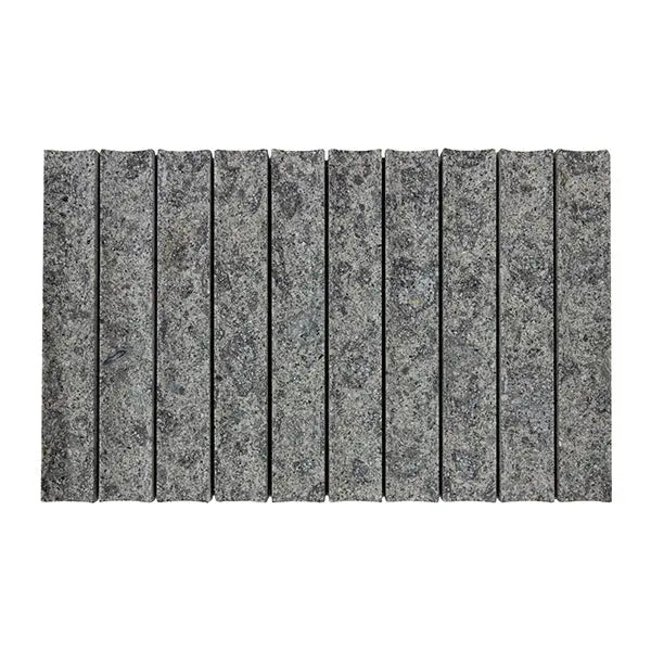 Elite Design Studio - 198x318mm EDS - Apollo Pepper Volcanic Stone Honed Concave Tumbled Edge