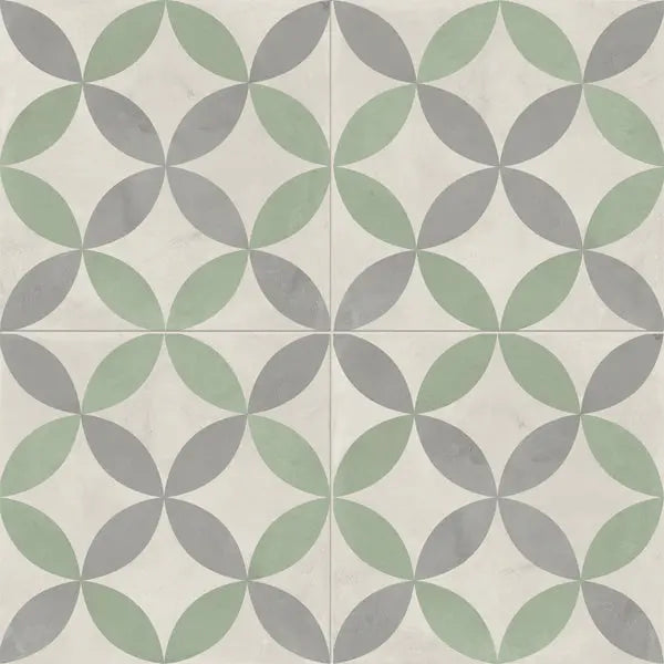 Elite Design Studio - 200x200mm Marca Corona - Terra Art Astro Sabbia & Menta (SM)