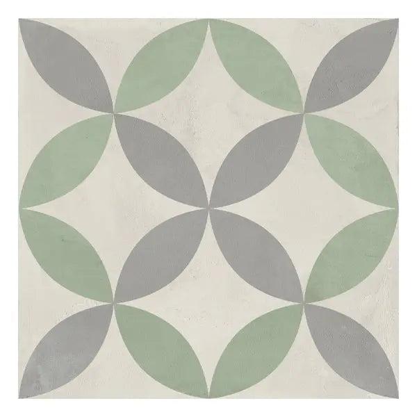 Elite Design Studio - 200x200mm Marca Corona - Terra Art Astro Sabbia & Menta (SM)
