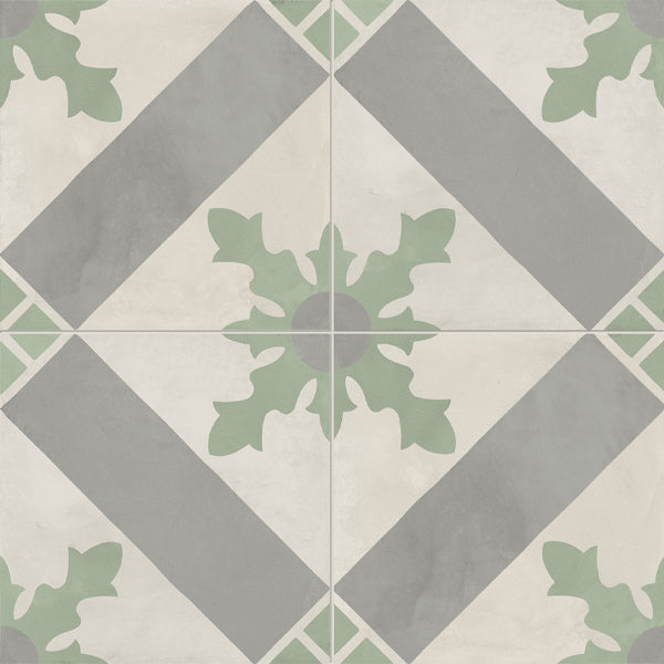 200x200mm Marca Corona - Terra Art Cardinale Sabbia & Menta (SM)