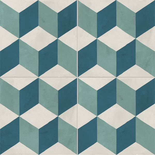 200x200mm Marca Corona - Terra Art Cubo Oceano & Cielo (OC)