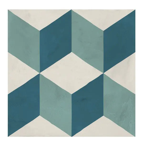 Elite Design Studio - 200x200mm Marca Corona - Terra Art Cubo Oceano & Cielo (OC)