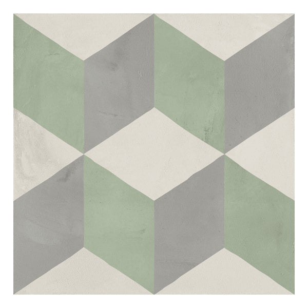 200x200mm Marca Corona - Terra Art Cubo Sabbia & Menta (SM)