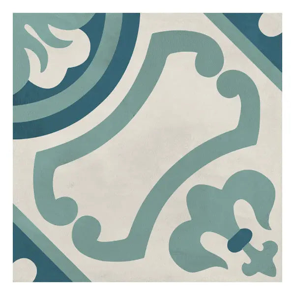 Elite Design Studio - 200x200mm Marca Corona - Terra Art Giglio Oceano & Cielo (OC)