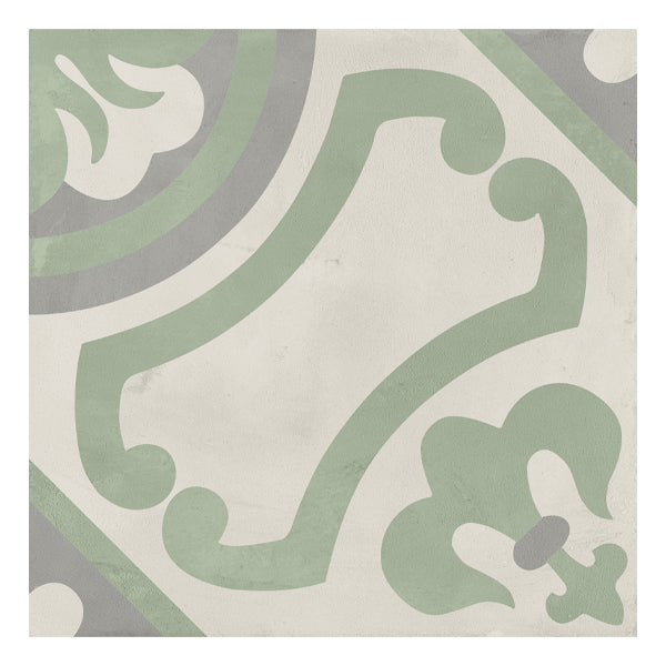200x200mm Marca Corona - Terra Art Giglio Sabbia & Menta (SM)