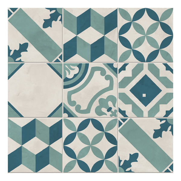 200x200mm Marca Corona - Terra Art Mix Oceano & Cielo (OC)