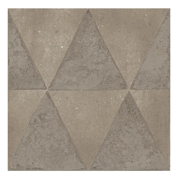 Elite Design Studio - 200x200mm Marazzi - Artcraft Argila Decoro Triangoli