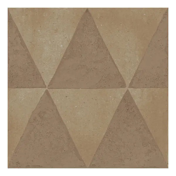 Elite Design Studio - 200x200mm Marazzi - Artcraft Coccio Decoro Triangoli