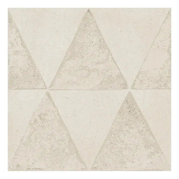 Elite Design Studio - 200x200mm Marazzi - Artcraft Pomice Decoro Triangoli