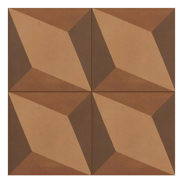 200x200mm Marazzi - D Segni Blend Tappeto 6 Terra Deco