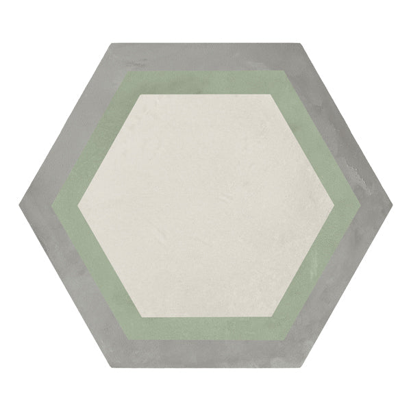 210x250mm Marca Corona - Terra Art Cornice Hex (ESA) Sabbia & Menta (SM)