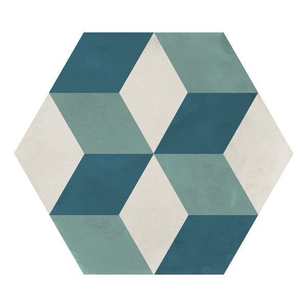 210x250mm Marca Corona - Terra Art Cubo Hex (ESA) Oceano & Cielo (OC)