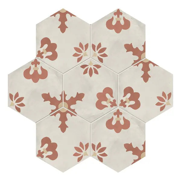 Elite Design Studio - 210x250mm Marca Corona - Terra Art Giglio Hex (ESA) Tramonto & Crema (TC)