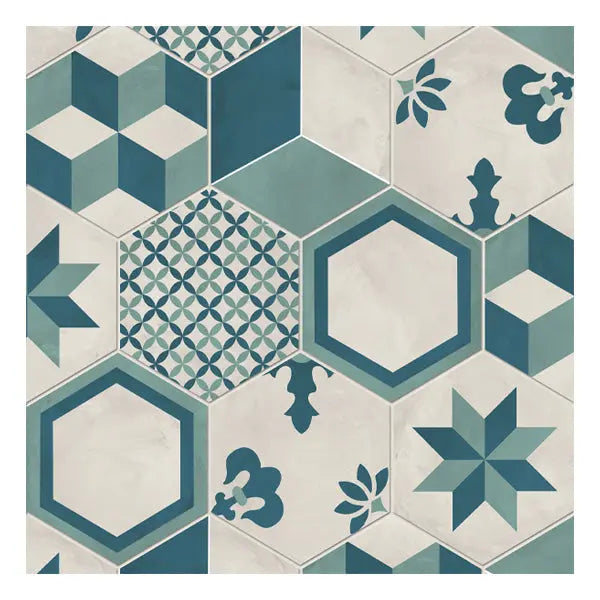 Elite Design Studio - 210x250mm Marca Corona - Terra Art Mix Hex (ESA) Oceano & Cielo (OC)