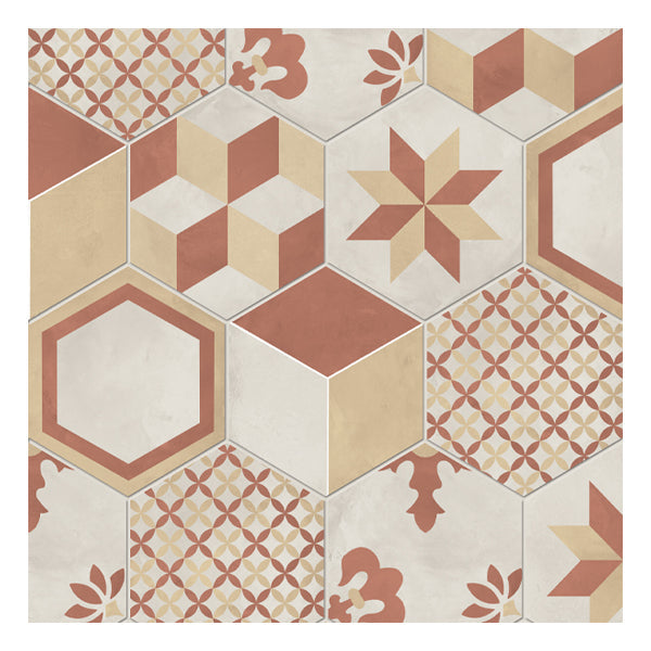 210x250mm Marca Corona - Terra Art Mix Hex (ESA) Tramonto & Crema (TC)