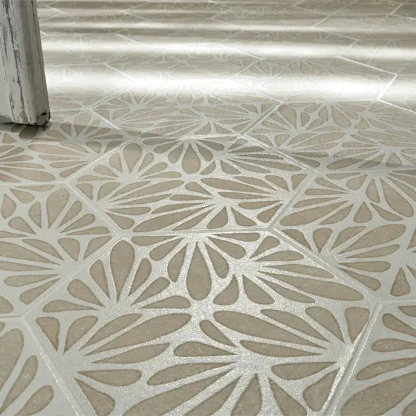 Elite Design Studio - 216x250mm Marca Corona - Terracreta Cesello Argilla Hex (ESA)